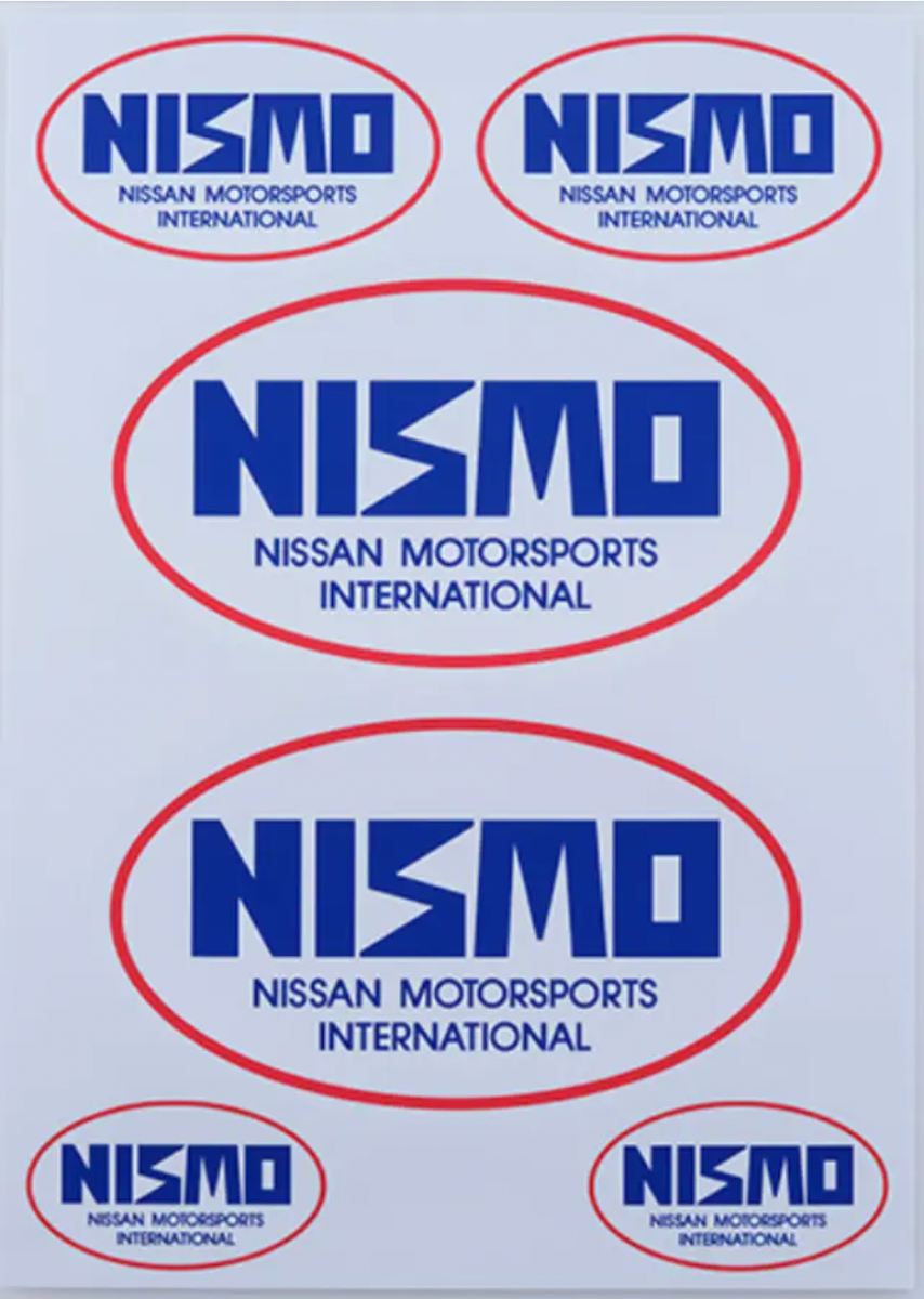 NISMO 40TH Anniversary Logo Decal Set (OLD LOGO) – Toprank Importers