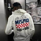 NISMO X KAIDO Lockup White Hoodie (Limited Edition)