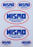 NISMO 40TH Anniversary Logo Decal Set (OLD LOGO)