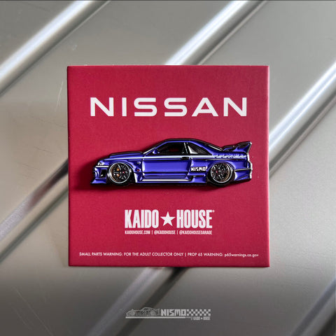 Nissan Skyline GT-R (R33) Kaido Works Enamel Pin - Purple